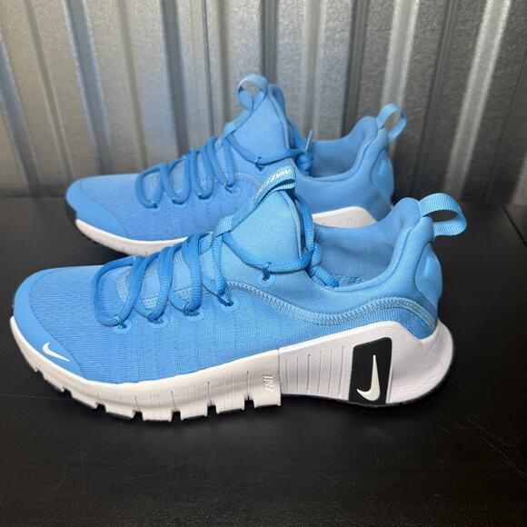 Mens Size 9.5 Nike Free Metcon 6 TB University Blue Training Shoes HM3754 401 - Picture 5 of 8
